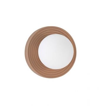 Aplica baie protectie IP44, Portelan, Caramel, ORBIQUE 22cm