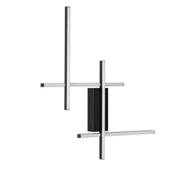 Aplica de perete LED design modern APECHO negru