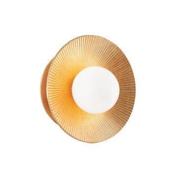 Aplica de perete LUX realizata manual, design modern EMERALD, cu o sursa de lumina Aplica de perete LUX realizata manual, design modern EMERALD, cu o sursa de lumina