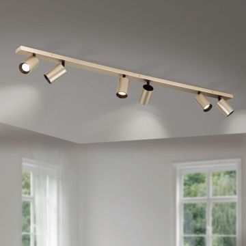 Aplica de perete/tavan cu Spoturi stil minimalist modern SEAN 6L auriu