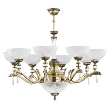 Candelabru 8 brate design clasic realizat manual Farini