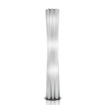 Lampadar design Art Deco realizat manual Bach XL White
