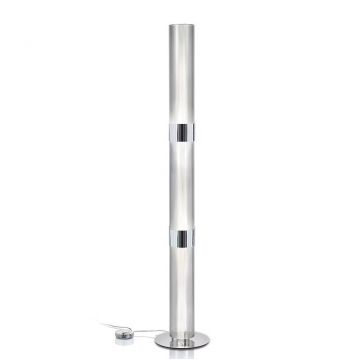 Lampadar modern design Art Deco realizata manual LA LOLLO silver