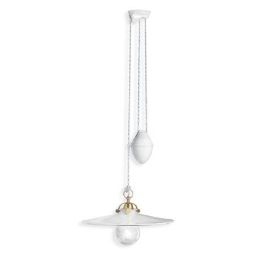 Lustra cu inaltime reglabila design clasic realizata manual ASTI 31cm
