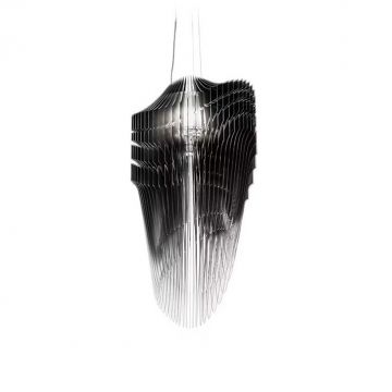 Lustra design Art Deco realizata manual Avia S Black Fade