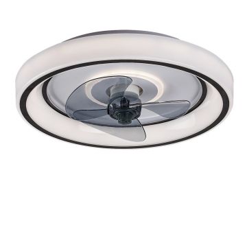 Lustra LED cu ventilator si telecomanda, Horacio D 47cm