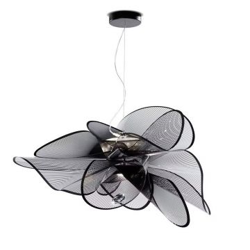 Lustra LED realizata manual La Belle Ã‰toile Black