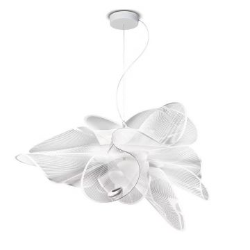 Lustra LED realizata manual La Belle Ã‰toile White
