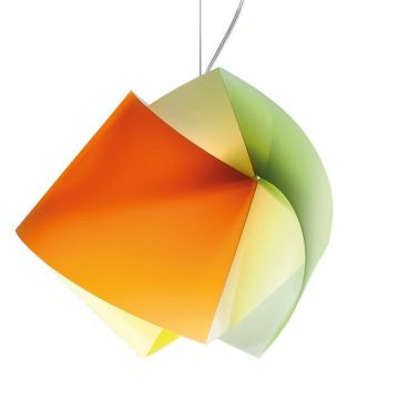 Lustra moderna design geometric realizata manual Gemmy multicolor