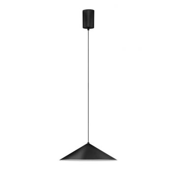 Lustra moderna suspendata LED Lui, negru