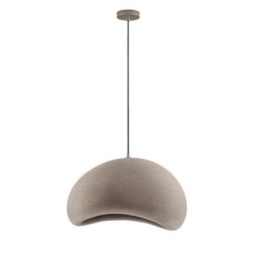 Lustra suspendata design modern, Stone Brown, AERE, L 60cm