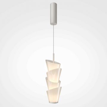 Lustra Suspendata LED, Alb, Seoul