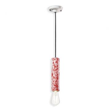 Pendul design italian realizat manual din ceramica PI, D.5,5cm