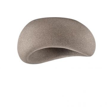 Plafoniera design modern, Stone Brown, AERE, L 50cm