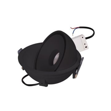 Spot LED Incastrabil Directionabil Design Modern, Vector 10w negru