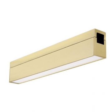 Accesoriu, Corp de iluminat pentru sistemul magnetic PUZZLE si GRAMMI, Versus alama satinata