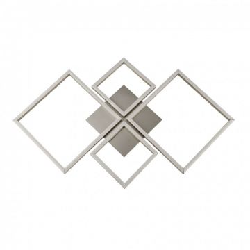 Aplica LED lumina ambientala Wall Art 4lt Square 2914SS SRT