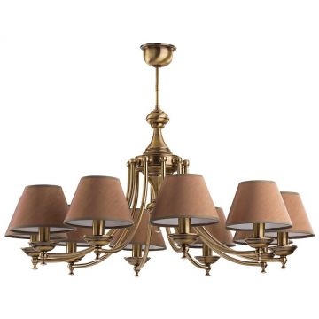 Candelabru 10 brate elegant, Cristal Scholer San Marino