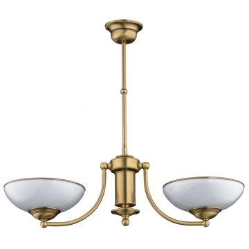 Candelabru 2 brate design clasic realizat manual N