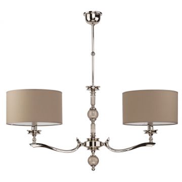 Candelabru 2 brate design modern realizat manual Tivoli
