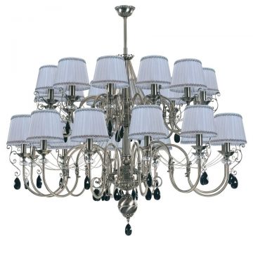 Candelabru 24 brate design clasic realizata manual, Cristal Swarovski Luca