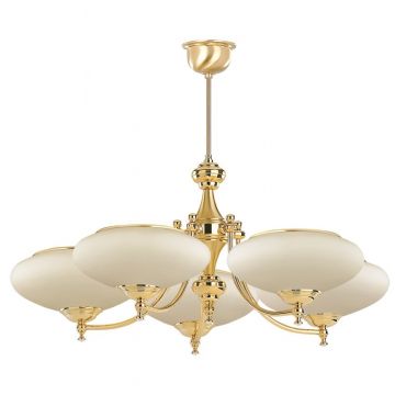 Candelabru 5 brate design clasic Cristal Scholer San Marino