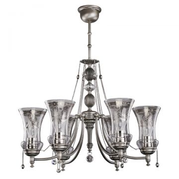 Candelabru 6 brate realizat manual Nico