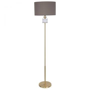 Lampadar modern realizat manual Verde