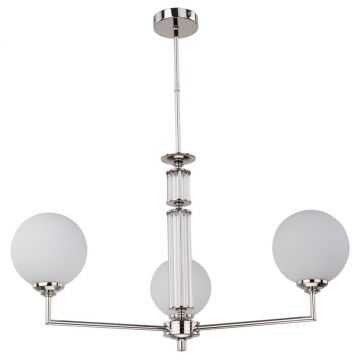 Lustra 3 brate moderna realizata manual Artu Glass
