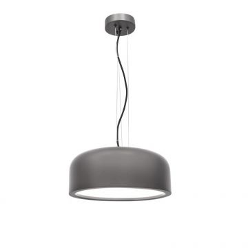 Lustra design modern Ã˜35cm Perleto gri NVL-826802