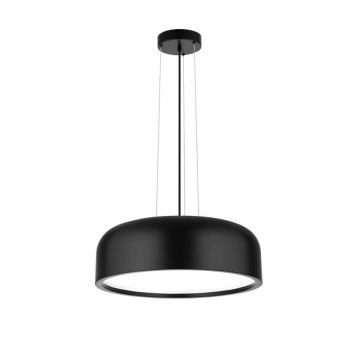 Lustra design modern Ã˜48cm Perleto neagra NVL-526803