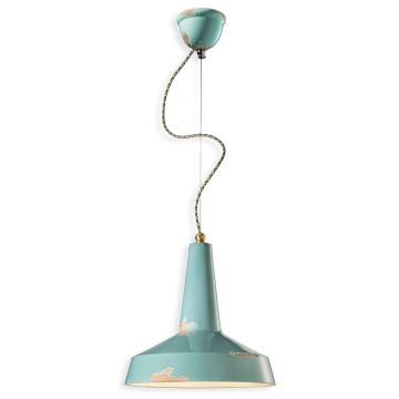 Lustra design retro realizat manual din ceramica VINTAGE