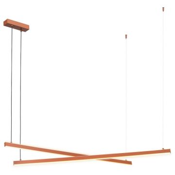 Lustra suspendata LED, Otel, Teracota, MIAMI