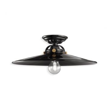 Plafoniera design retro realizata manual din ceramica B-W