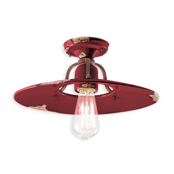 Plafoniera design retro realizata manual din ceramica COUNTRY, 40cm