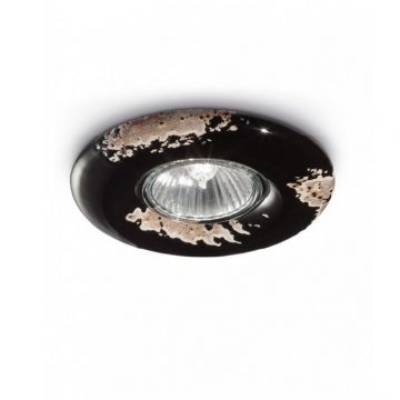 Spot incastrabil design retro realizat manual din ceramica VINTAGE