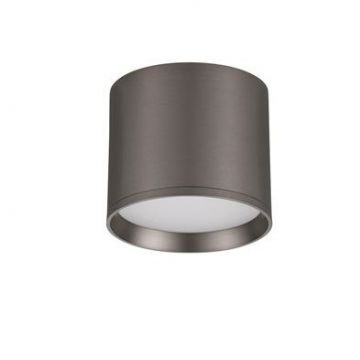 Spot LED aplicat diametru 10cm ZIAZA nickel negru, NVL-9695167