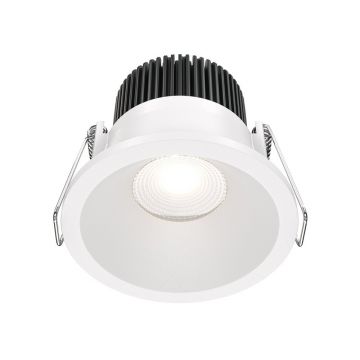 Spot LED incastrabil design modern IP44 Zoom alb