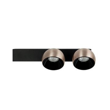 Aplica cu 2 spoturi LED directionabile BRUSHED CHAMPAGNE GOLD ZB-25342