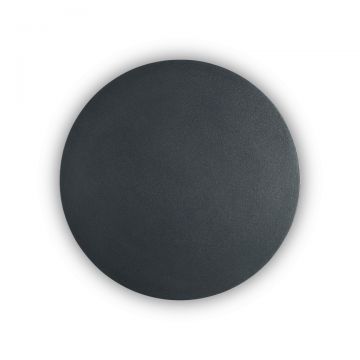 Aplica cu lumina ambientala LED COVER AP D20 ROUND NERO 195759 IDL
