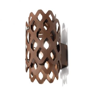 Aplica de perete LED exterior, IP65, CHARLOTTE Corten