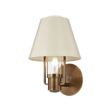 Aplica de perete LUX, Design Rustic, Alama Patinata, Kindle B1613-PBR/SSD-CE HVL