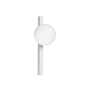 Aplica de perete moderna stil minimalist Binomio ap1 alba