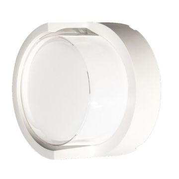 Aplica LED CCT pentru exterior IP65 CREEK diametru 17cm, alba MA-8855
