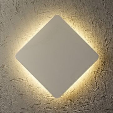Aplica LED stil ambiental BORA BORA square 3000K 12W alba MA-C0104