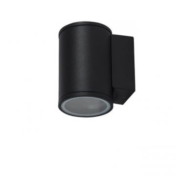 Aplica moderna exterior cu iluminat ambiental IP54 JOE WALL 1 negru ZZ AZ3318