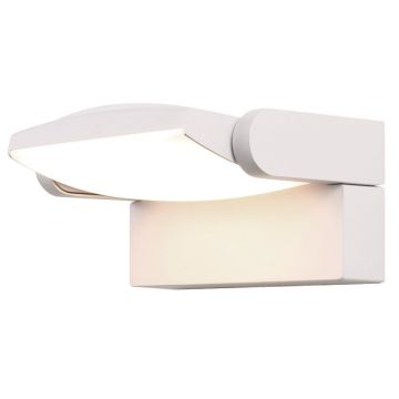 Aplica perete exterior, Directionabila, IP65, HOOD alb MA-8895