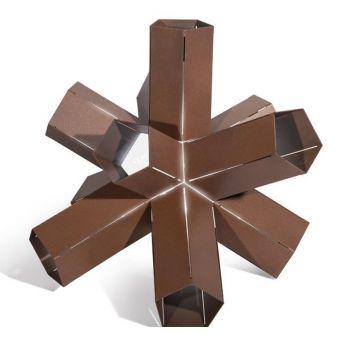 Corp de iluminat LED exterior, IP65, BANG STEP LIGHT LARGE Corten