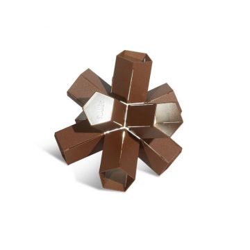 Corp de iluminat LED exterior, IP65, BANG STEP LIGHT SMALL Corten