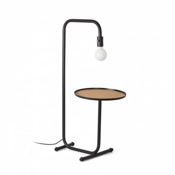 Lampadar minimalist design multifunctional GUEST Black 01046
